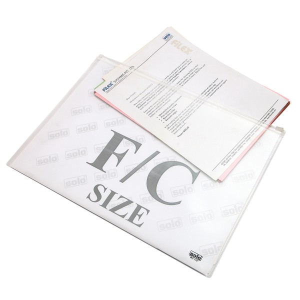Zipper Document Bag - FC (MC116), Pack of 10